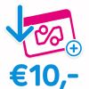 OV-chipkaart 10 euro saldo