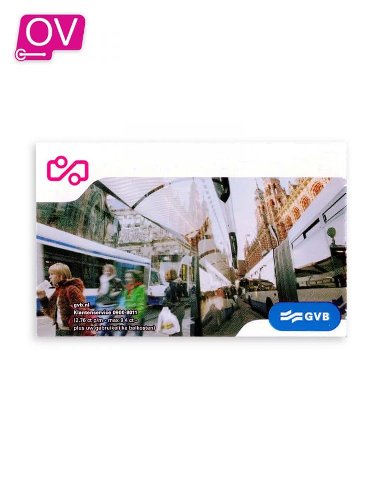 GVB 1 uur kaart GVB Abonnementen GVB 1 uur kaart GVB Abonnementen