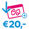 OV-chipkaart 20 euro saldo