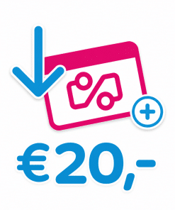 OV-chipkaart 20 euro saldo