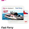 RET Fast Ferry 20 vaartenkaart
