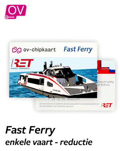 RET Fast Ferry reductie