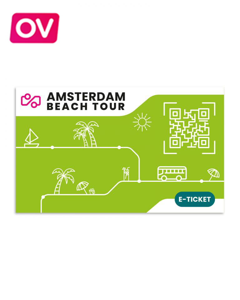combinatie schroef koud Amsterdam Beach Tour Ticket - Zandvoort aan Zee Dagkaart - OVshop