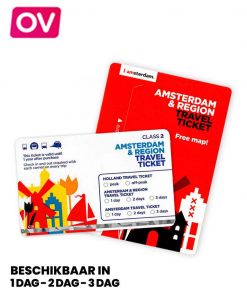 Amsterdam & Region Travel Ticket