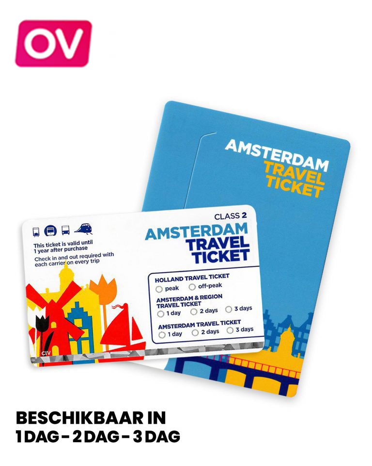 amsterdam travel ticket vs regional ticket