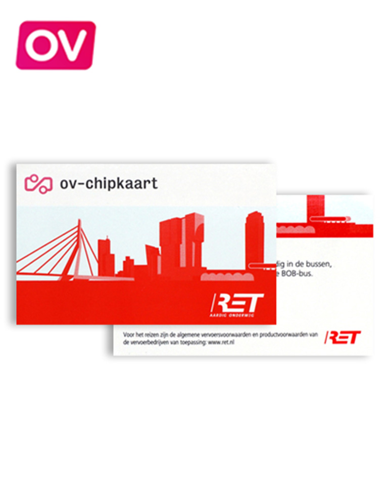 Winderig Pef team RET dagkaart 1-dag kopen - Rotterdam Dagkaarten - OVshop.nl