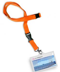 Keycord met Breakaway Oranje met kaart