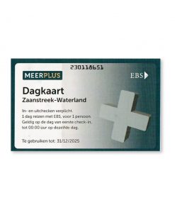 Dagkaart Zaanstreek-Waterland
