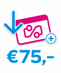 OV-chipkaart 75 euro saldo