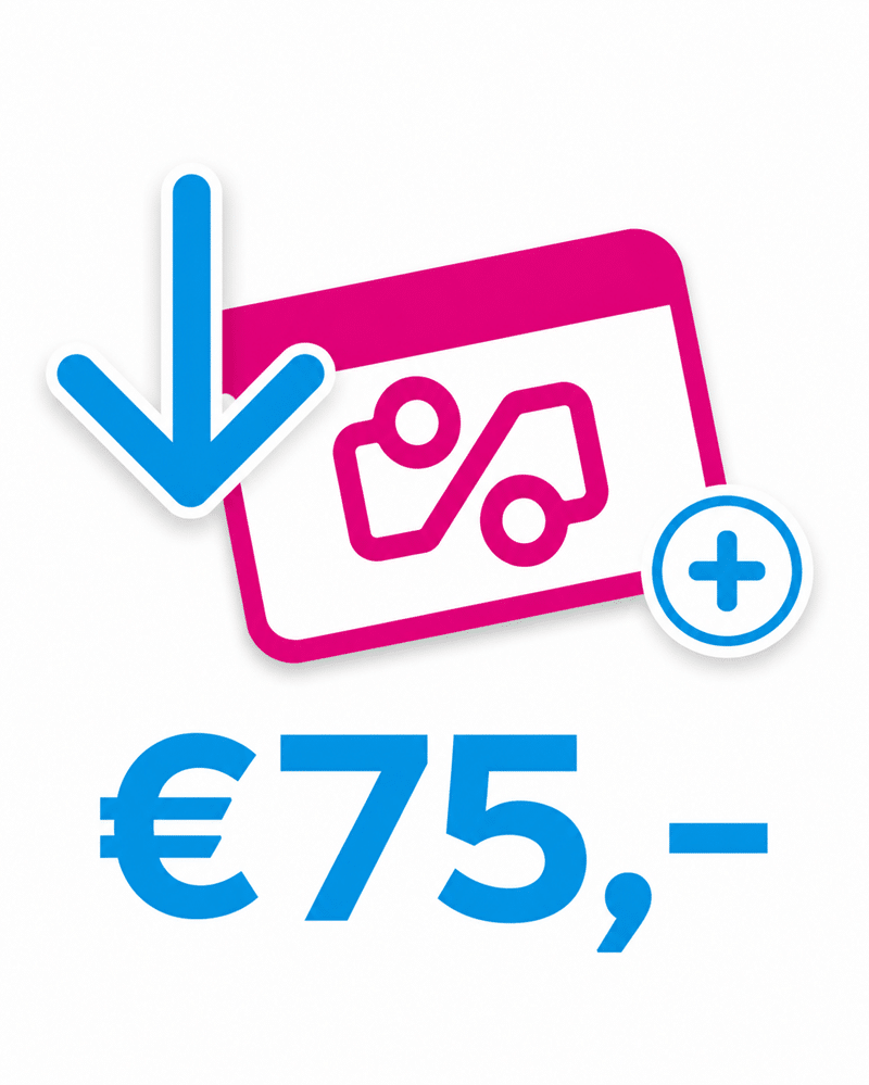 OV-chipkaart 75 euro saldo
