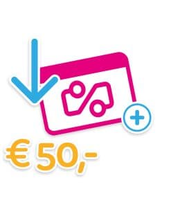 OV-chipkaart saldo € 50,- Opladen