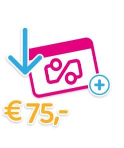 OV-chipkaart saldo € 75,- Opladen