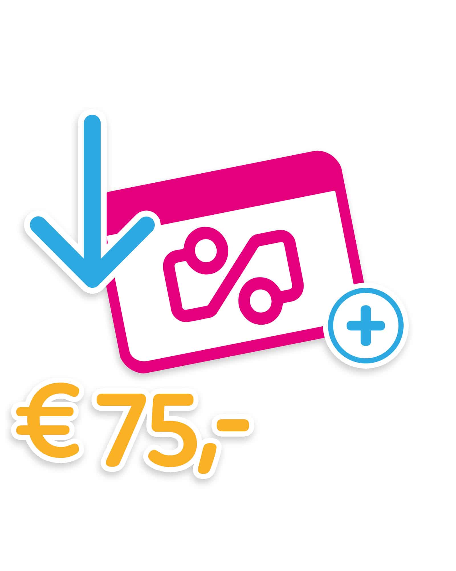 OV-chipkaart saldo € 75,- Opladen