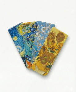 Schilderij Boekmagneet Van Gogh 4 kleuren